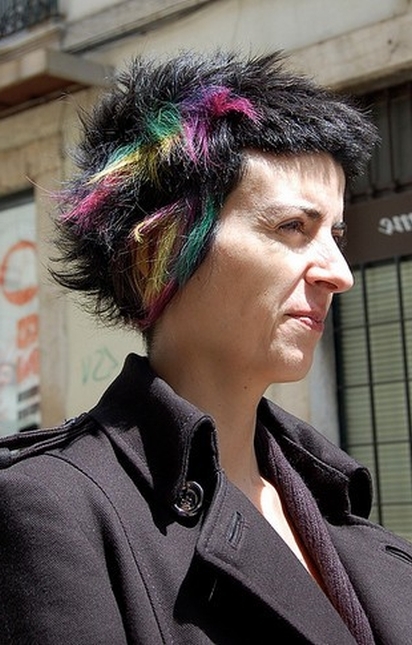 fryzury krótkie uczesanie damskie zdjęcie numer 53